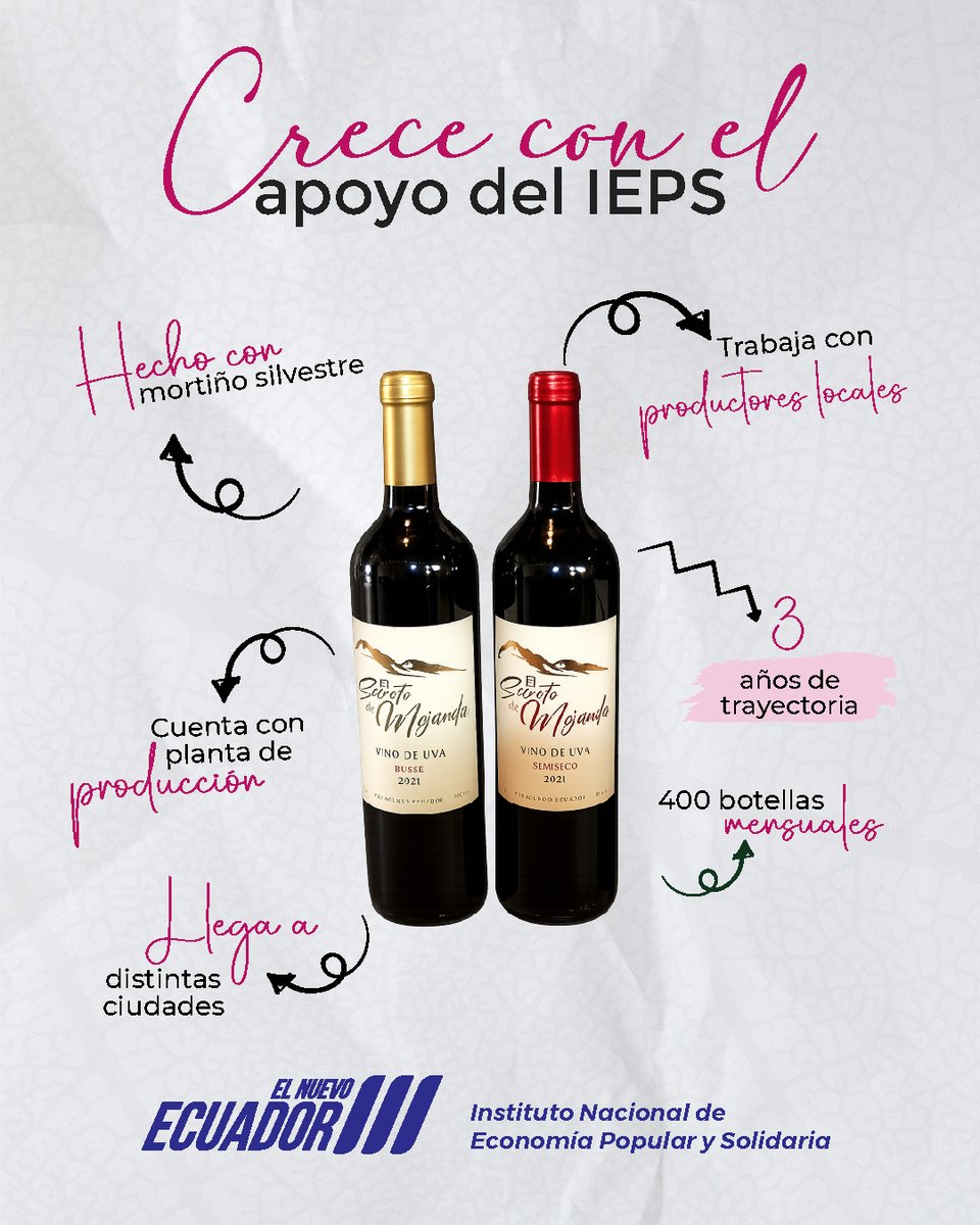 IEPS_Ec's tweet photo. Desde 📍#Mojanda, este emprendimiento convierte el mortiño en un producto de calidad con identidad y visión de futuro. Con el acompañamiento del #IEPS, más iniciativas fortalecen su producción y llegan a nuevos mercados. 🛒💪
#DíaDelEmprendedor
#SomosEPS https://t.co/B6BUDHH7a4