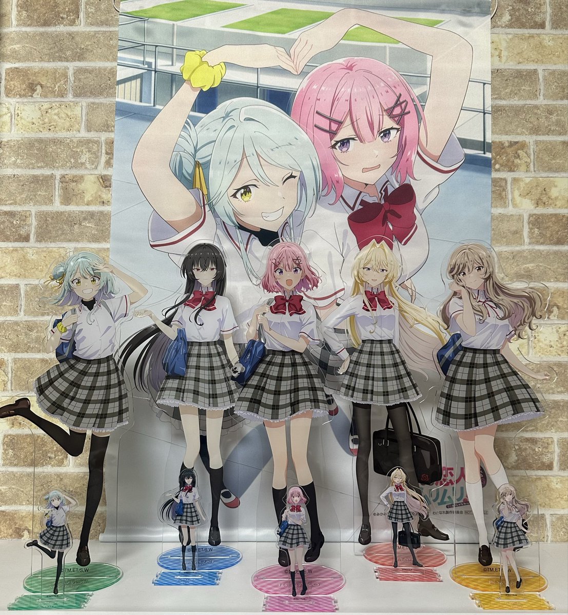 わたなれ アクリルスタンド わたなれランダムセリフアクリルスタンド
