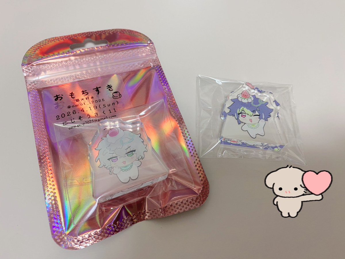 omoch_i2025's tweet photo. 自立アクリルスタンドです·͜· https://t.co/9AR95LhvNL