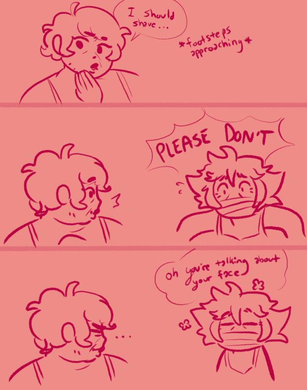 BIGFROGS_'s tweet image. dumb ass comic thts been stuck in my head