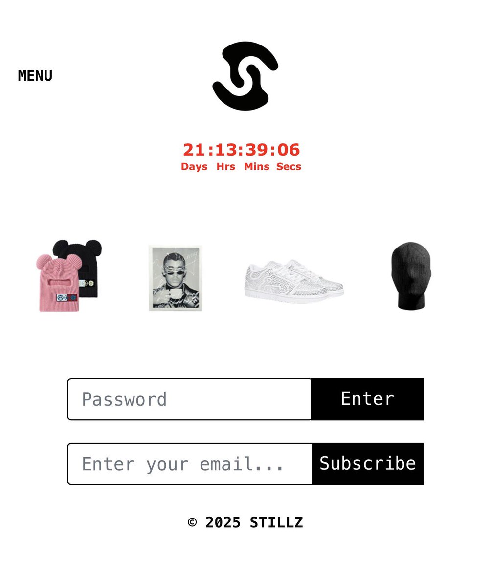 STAYSTILLZ's tweet photo. countdown - 2 new products and 2 new restocks (may 6, 2026) https://t.co/miSP2dfFzM