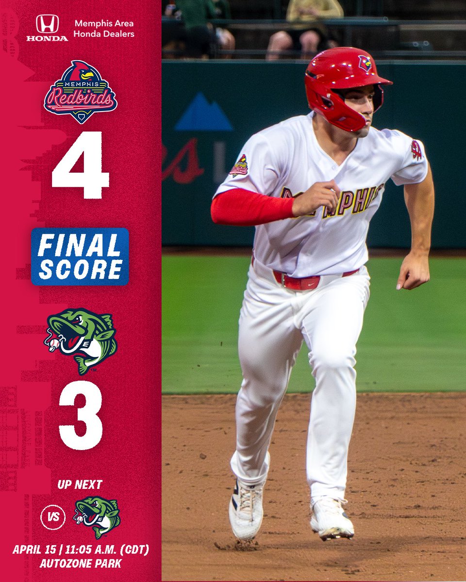 memphisredbirds's tweet image. Home is where the dub is 🏠

#Dubs | #GoBirds