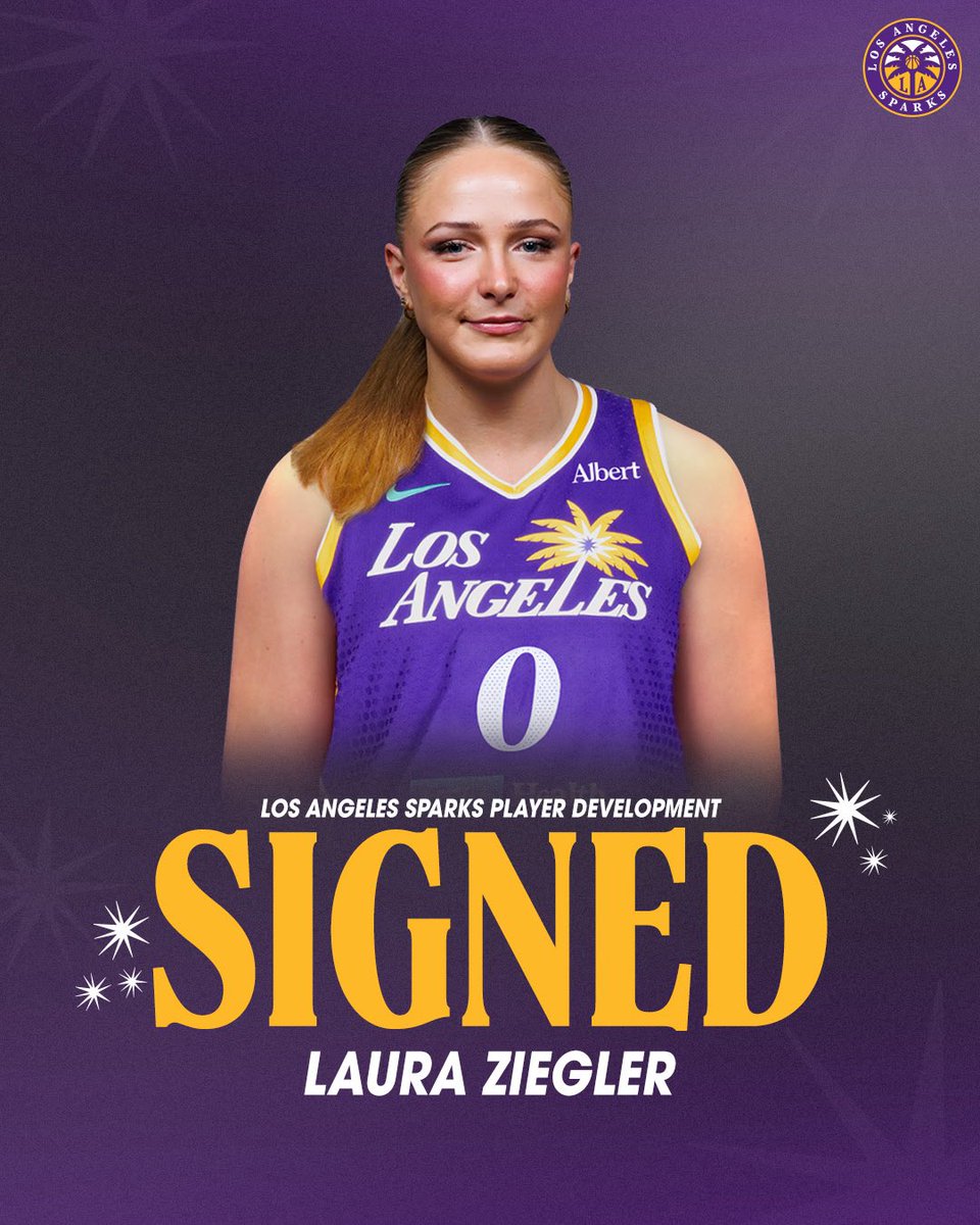 LASparks's tweet image. Sparks sign Laura Ziegler to player development pool. 

📝 sparks.wnba.com/news/sparks-si…