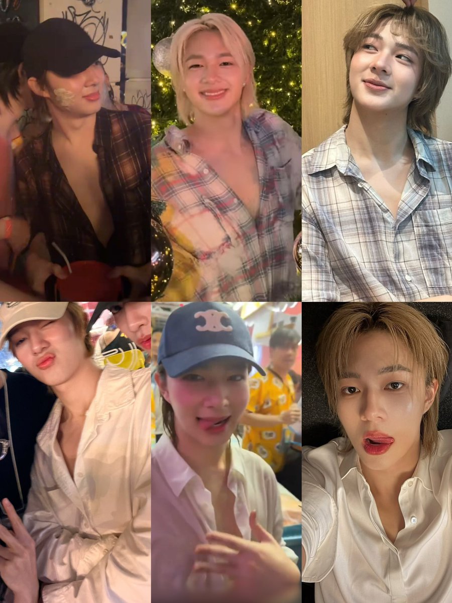 นุนิวมานยิ่งโตยิ่งแต่งตุวเก่งขึ้นแซ่บขึ้น กระดุมหายมากขึ้นทุกปี แต่ถุกต้องนะผิวชีสวยหุ่นเริ่ดขนาดนี้ก็ต้องโชว์แบบตุวแม่ แต่ชอบยัยแจ้มแดงเชิ้ตขาวใส่หมวกทิสุดโคสจะเคะหัวแถว เคะยอดพีระมิด เห้อ เละคักรักเคะwa🥺

#NuNew