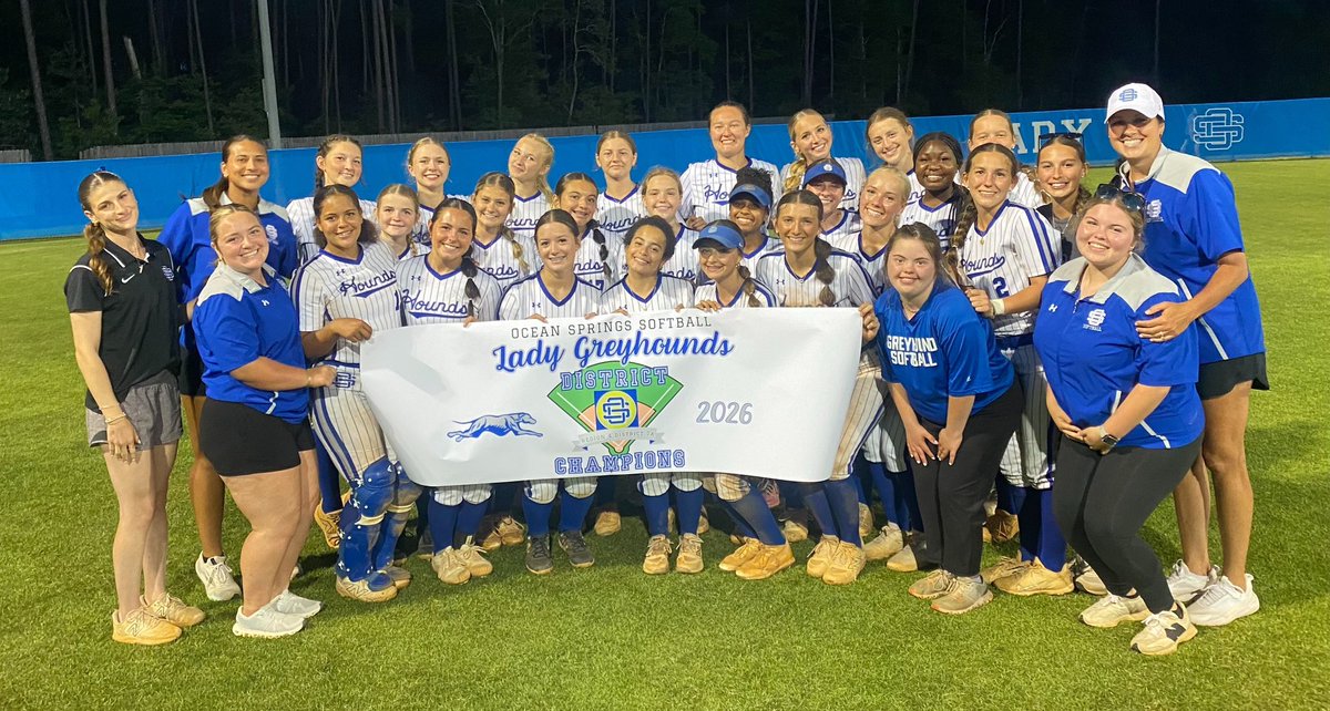 Congratulations to your Lady Greyhounds Softball Team! 2026 Region Champions! #TheGreyhoundWay
