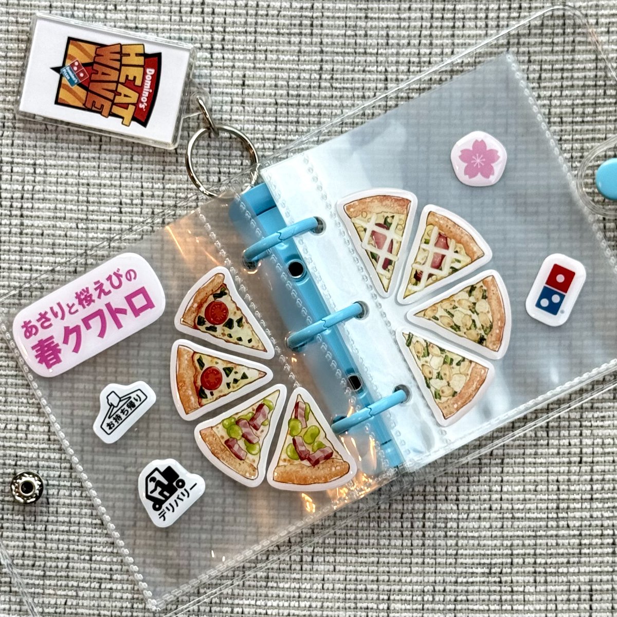 本当に作ってみた！🍕／ ドミノ・ピザ シール シール交換してくれます
