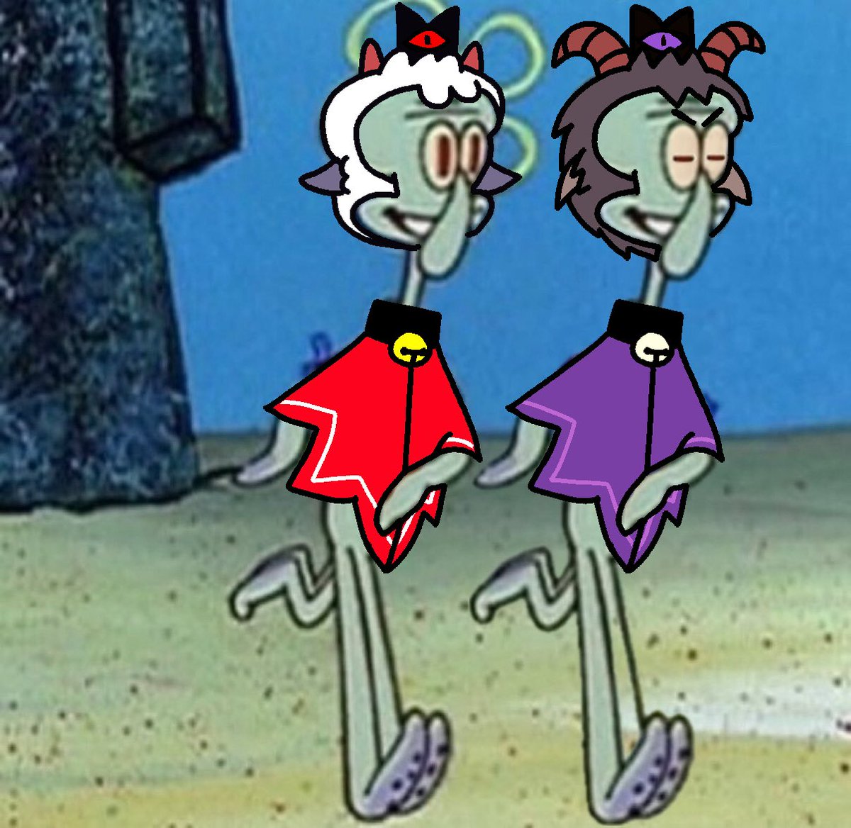 cultofthelamb's tweet image. when you have a frenemy