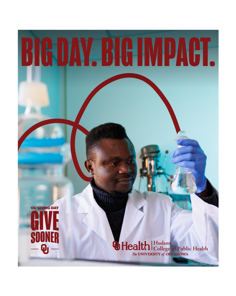 OUPublicHealth's tweet photo. There are only a few hours left to support the OU Hudson College of Public Health on #OUGivingDay. Don’t miss your chance to be part of something meaningful.

Make your gift before midnight: https://t.co/ypbvmHFZ0l

Together, we can make a lasting impact. ❤️ https://t.co/uBQGecxgab