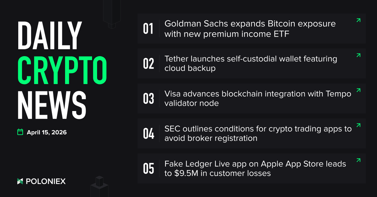 Poloniex's tweet image. Blockchain News | Apr 15

📢 Catch up with the latest crypto trends and trade smarter with ZERO trading fees on Poloniex 🚀

#CryptoNews #PoloniexNEWS