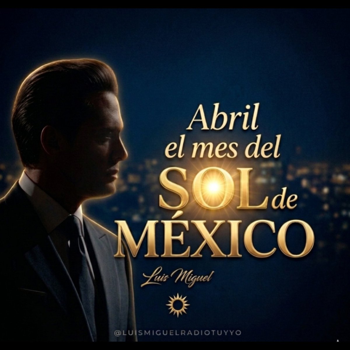 RadioTuYYoLM's tweet photo. ✨️ Abril, mes de LUIS MIGUEL ✨️
.
.
.
#luismiguel #luismiguelfans
#luismilover #felizcumpleañosluismiguel https://t.co/9hH0zQC0q6
