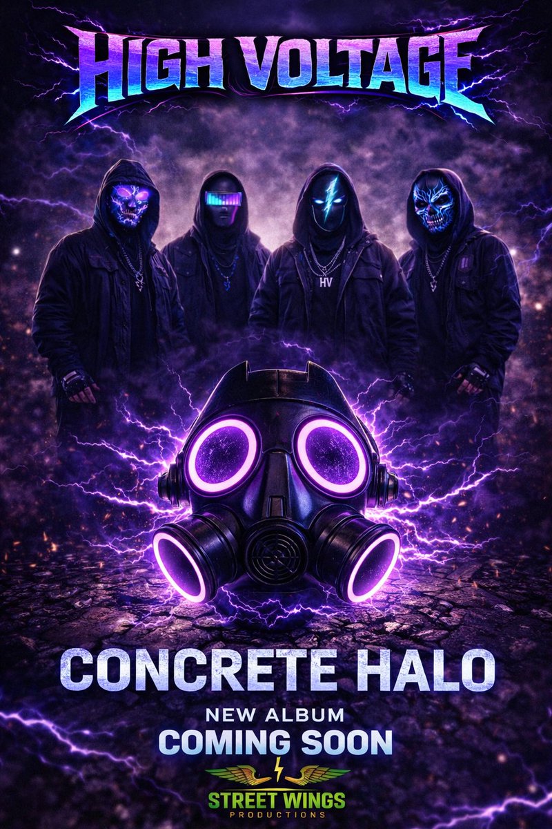 HIGHVOLTAGE8669's tweet photo. #numetal #numusic @StreetWings69 #CONCRETEHALO #HV #HIGHVOLTAGE https://t.co/W057AHC2yj