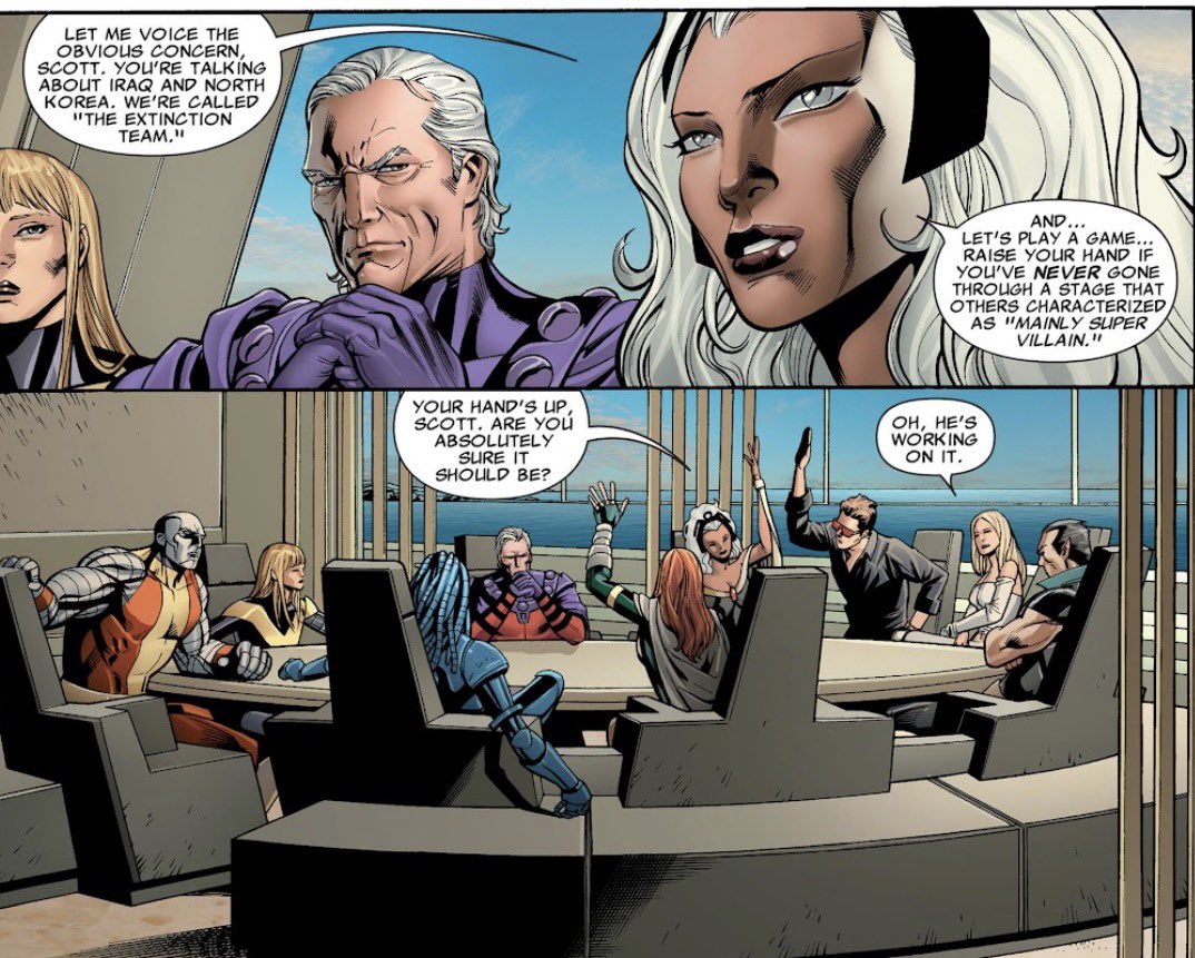 Hussy616's tweet image. Both brutally flawed with an understanding between one another. #EmmaFrost #Cyclops