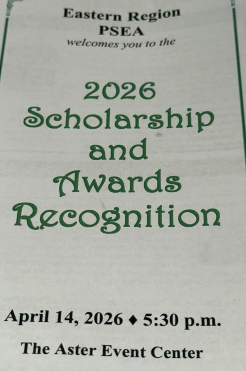 PVSDsports's tweet photo. Gavin who is on our football and baseball teams was chosen for the PSEA Eastern Region Scholarship from Carbon County.  Tara Gavin’s mom and our softball coach introduced and spoke about Gavin before he accepted his award.

Congratulations Gavin!!! https://t.co/bhFejue0W1