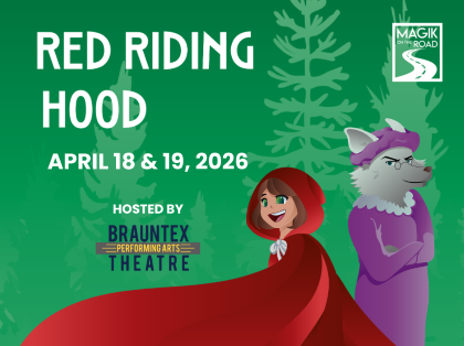 I’m performing in Red Riding Hood at the Brauntex Theatre in New Braunfels April 18 &amp; 19! 🐺🎭

A fun, fresh twist on the classic fairytale—come see it live!

#RedRidingHood #LiveTheatre #TexasEvents #NewBraunfels #MagikTheatre #ActorLife