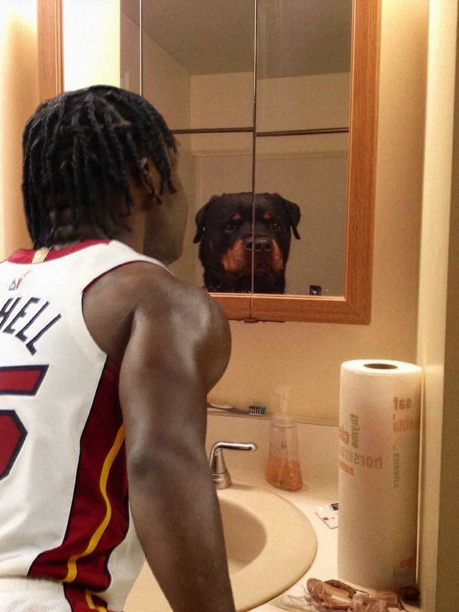 HeatvsHaters's tweet image. Play-In Davion Mitchell