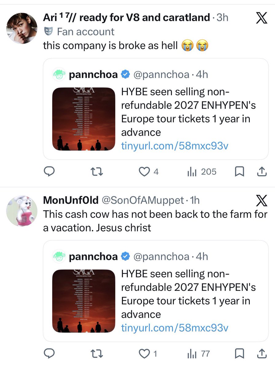 miuhypen's tweet photo. everyone and their mothers are noticing belift's tactics EXCEPT enhypen's own fandom https://t.co/mJ8WCwYfsh