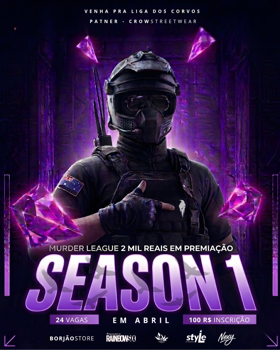 CrowsBrasil's tweet photo. Quem ai estava com saudades pode ficar tranquilo que a Murder League já esta com as vagas abertas ! 

Inscreva o seu time e venha ser um campeão! https://t.co/xtt9e3ss5P