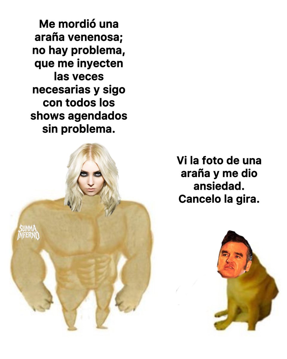 summainferno's tweet photo. Hay una gigantesca diferencia entre Taylor Momsen y Morrissey 😎 https://t.co/x4uGTz7rA4