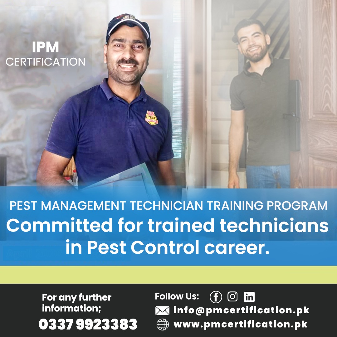 Become a Certified Pest Management Technician
✔ Industry-recognized IPM Certification
✔ Hands-on practical training
✔ Build a strong career in Pest Control
✔ Learn from experienced professionals
📞 Enroll now and upgrade your career!
#IPMCertification #PestManagement #Career