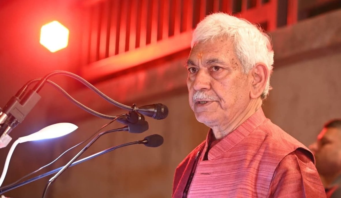 “What you give to society defines your legacy, not what you take from it.” Powerful words by LG Shri Manoj Sinha encouraging us to live with purpose, responsibility, and a spirit of contribution. #Leadership