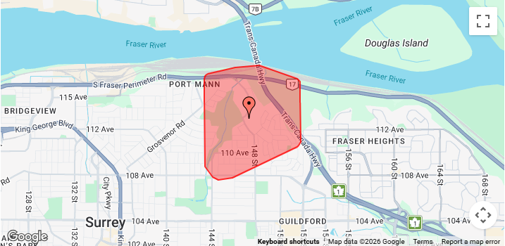 bchydro's tweet image. Crews are on their way to an outage affecting 824 customers in #Surrey. They'll continue to share updates on our site here: bit.ly/4vstcTe