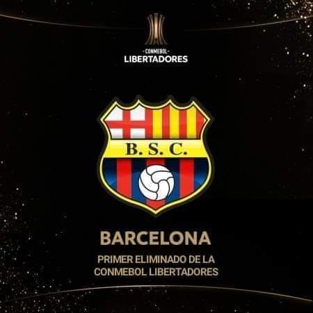 URGENTE: BARCELONA SC ES EL PRIMER ELIMINADO DE LA COPA LIBERTADORES.