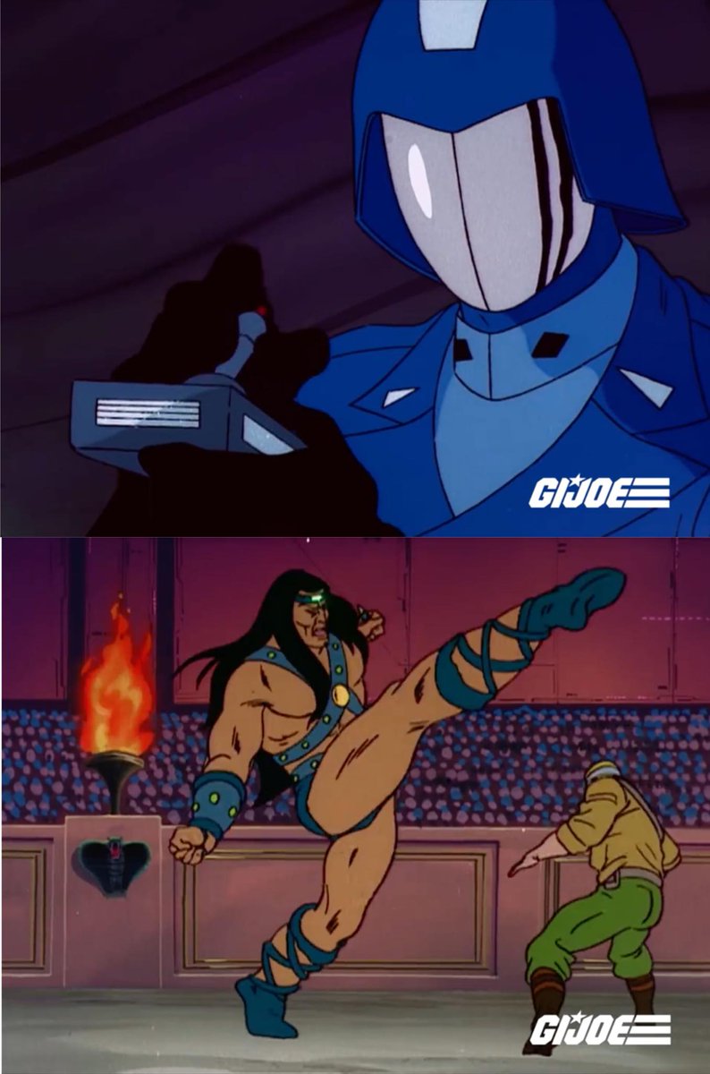 rareactionfigs's tweet image. Cobra Commander used a joystick to control actual combatants in GI Joe episode, “Slave of the Cobra Master.” 😂

What other technology did GI Joe correctly predict?

#gijoe #meme #funny #easteregg #technology