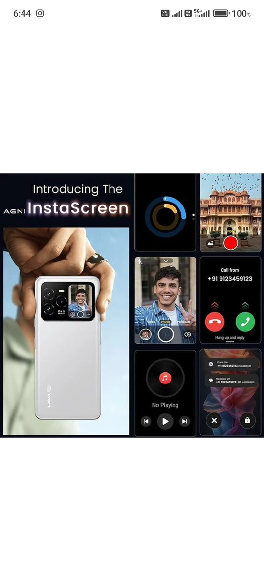 ShopClips's tweet image. iPhone भूल जाओगे! Lava Agni 3 ने उड़ाए सबके होश - 2 Displays और तगड़ा कैमरा! 🤯
#LavaAgni3 #MadeInIndia #SmartphoneUnboxing #TechNews #Agni3 🔥