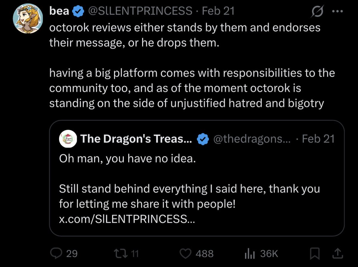 Octorok Reviews tweet media