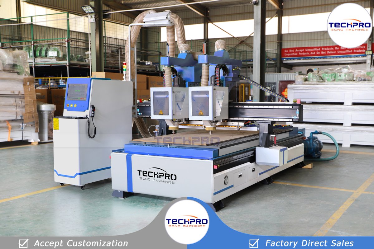 RemiTechpro6's tweet photo. double head CNC router machine😊 https://t.co/oEORCtqYYO