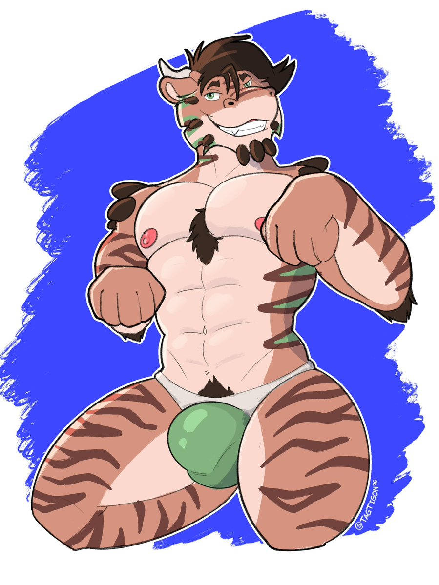 Did you order a tigon? He‘s at your service~

I really wanted to draw my boy again, isn’t he a good kitty 🐾 meow :3