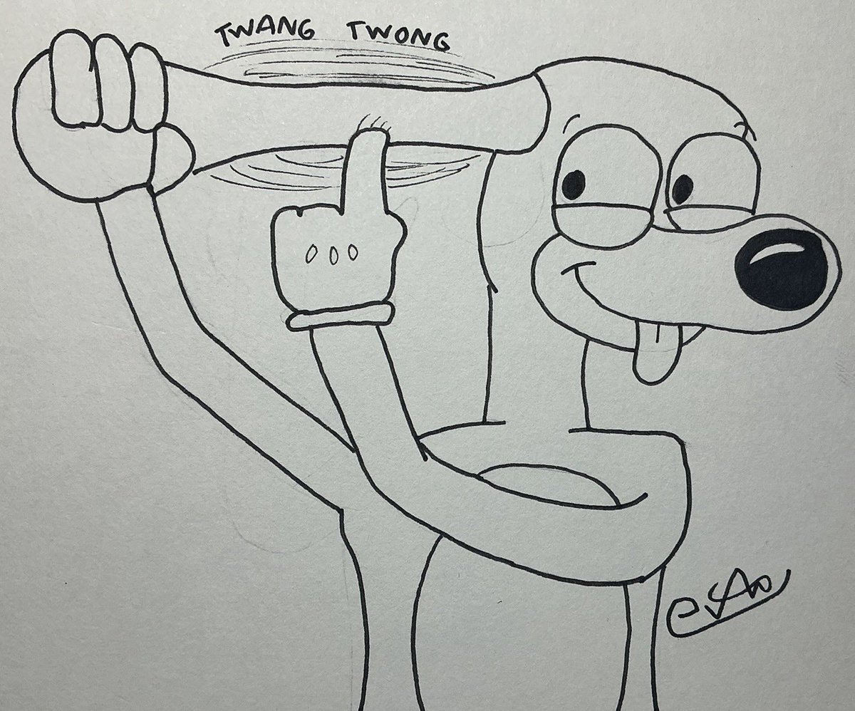 BigBadBuzzard's tweet photo. Boogie Beagle is an excellent musician.
He can play by ear⦠literally!
#art #drawing #artwork #oc #originalcharacter #cartoon #cartoons #toon #toons #toonoc #tooncharacter https://t.co/x746SlawHl