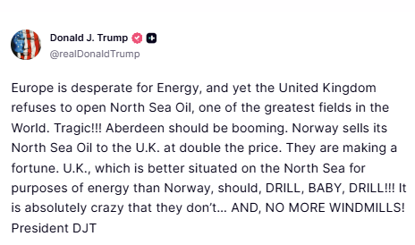 Commentary Donald J. Trump Posts From Truth Social tweet media