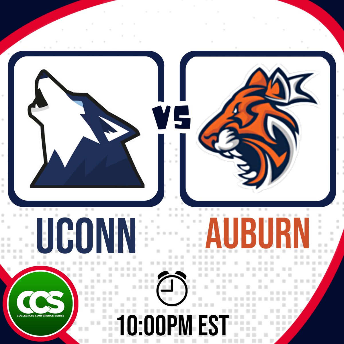 UConnRL's tweet photo. Very soon, UConn has Round 1 of the CCS Playoffs against Auburn.

Game can be watched on Twitch at: 
https://t.co/Nq4pmW27xR

Stay tuned for the scores!! https://t.co/fjgntSrX33