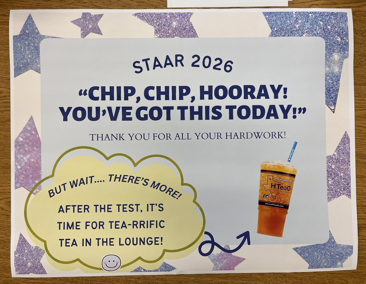 mattwmyers's tweet image. #staartesting #sweettea #wearesouth @BoerneMSSouth