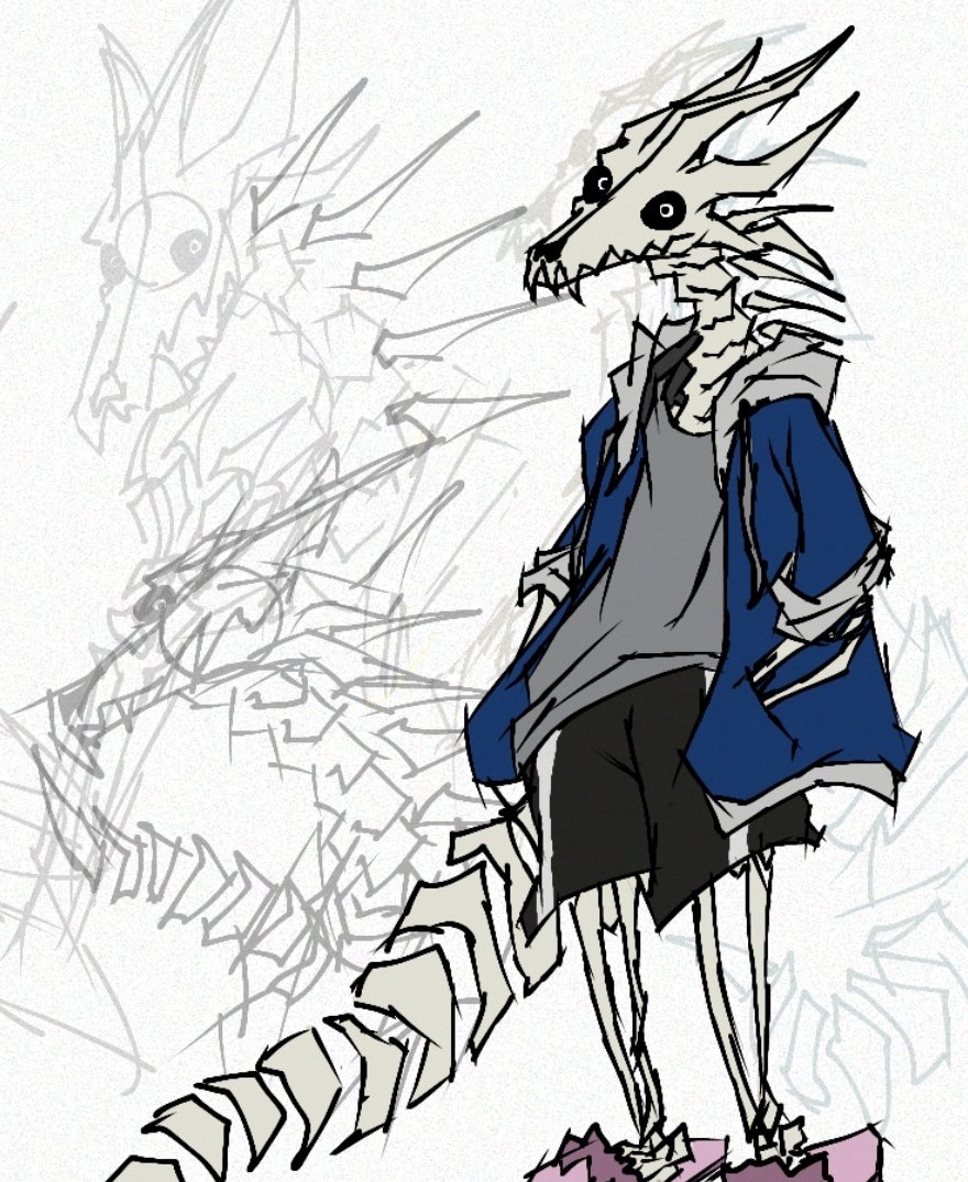 Lame pun making skeleton