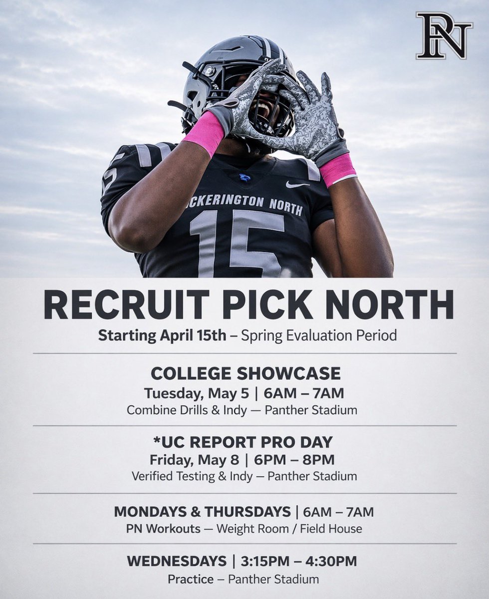 Pick North Football tweet media