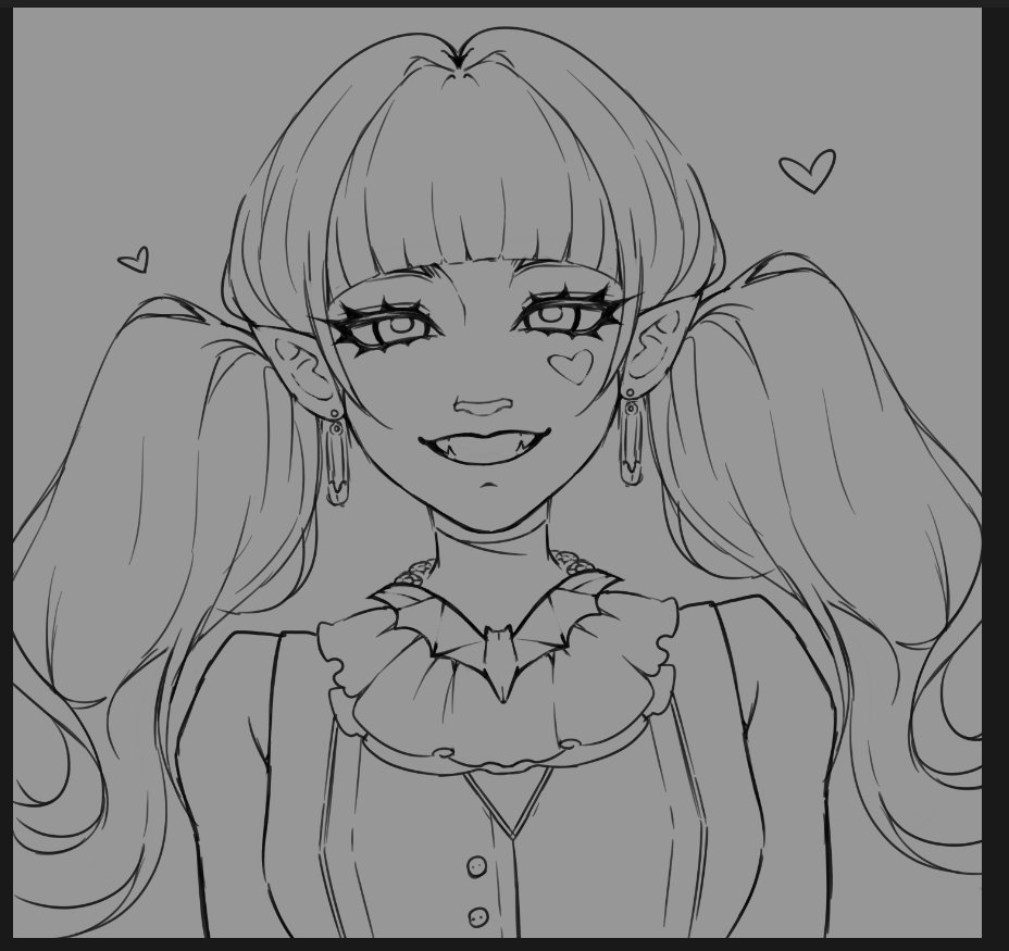 Gamjita_'s tweet photo. I love Draculaura's design. Wip #3

#MonsterHigh https://t.co/N9lROHPa5H