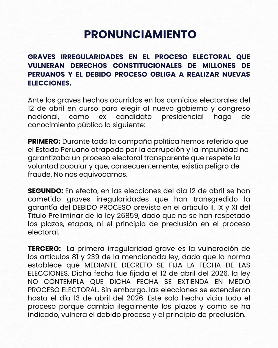 Yonhy Lescano tweet media