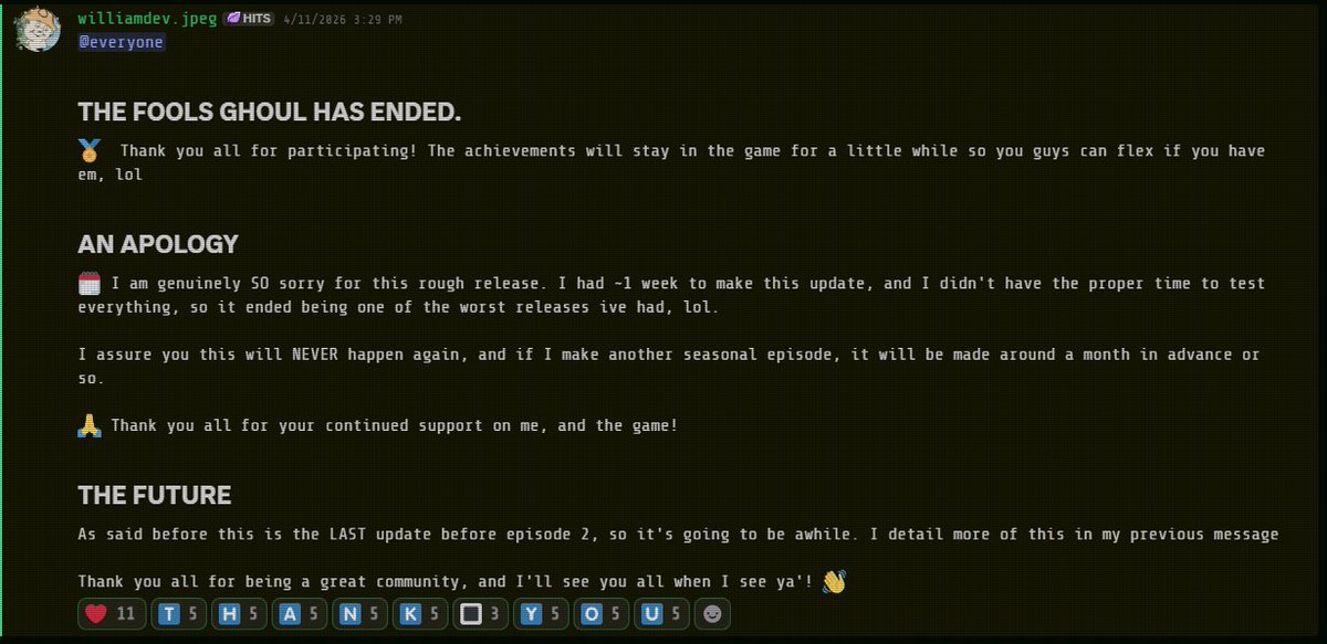 FLESHFLAM's tweet image. It's been fun, but it's time to LOCK IN! 🧵(1/5)