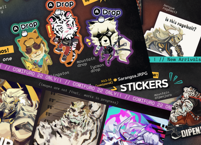 shokupanda__'s tweet photo. posting my comipara6 &amp; comifuro22 catalogue later today! https://t.co/OZKYWEETdP