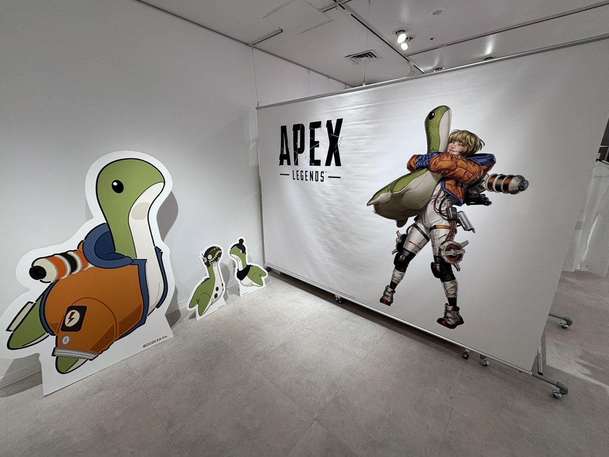 Apex Legends™ mini POP UP STORE in TOWER RECORDS」開催中