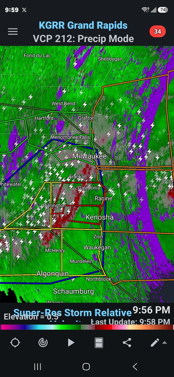 STORM WATCH- Lake Erie tweet media