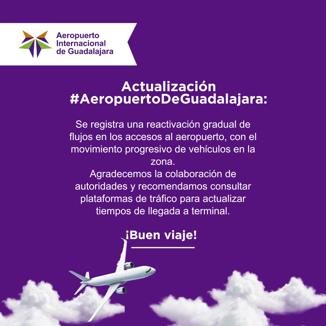Aeropuerto Internacional de Guadalajara. IATA: GDL tweet media