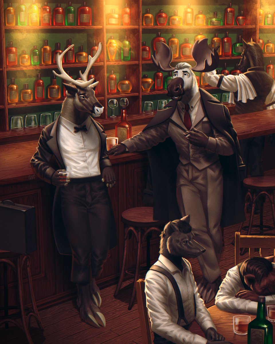 Commission for BosonicVinegar from FA 🥃
#retro #vintage #furry #art #commission #furry_art