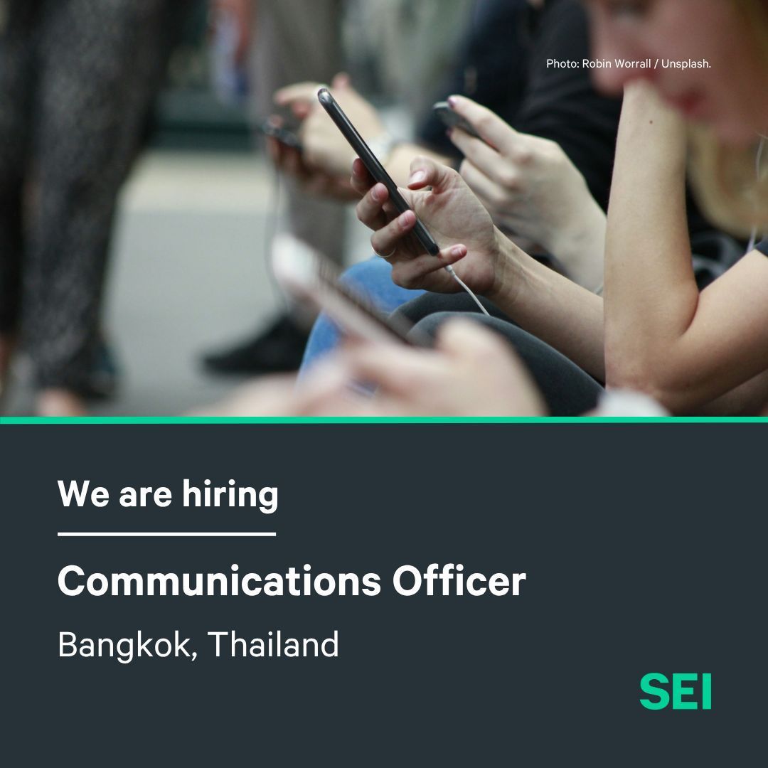 Stockholm Environment Institute (SEI) tweet media