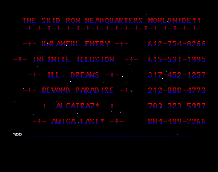 CracktroBot's tweet image. Gomoku (1990) - Crack: Babygang - #Commodore64
ABC's Wide World of Sports - Boxing (1991) - Crack: Skid Row (SKR) - #Amiga
Aliens - The Computer Game (1987) - Crack: Mazesoft - #AmstradCPC
Drip (1994) - Crack: Axelerate (AXE) - Trainer: +4 - #Commodore64