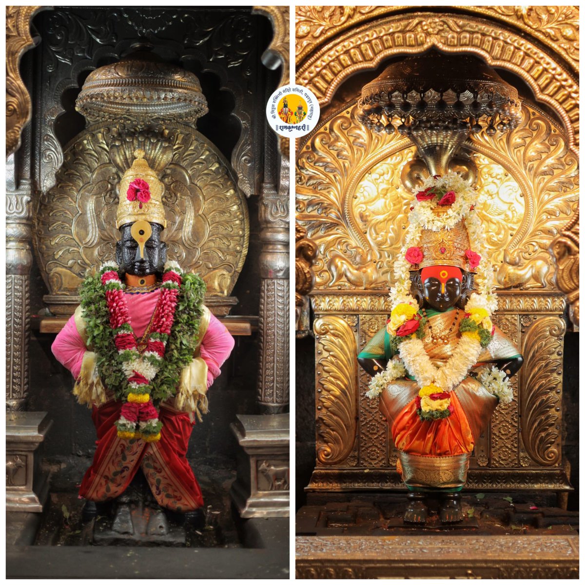Vitthal Rukmini Today darshan (@pandharpurvr) on Twitter photo 