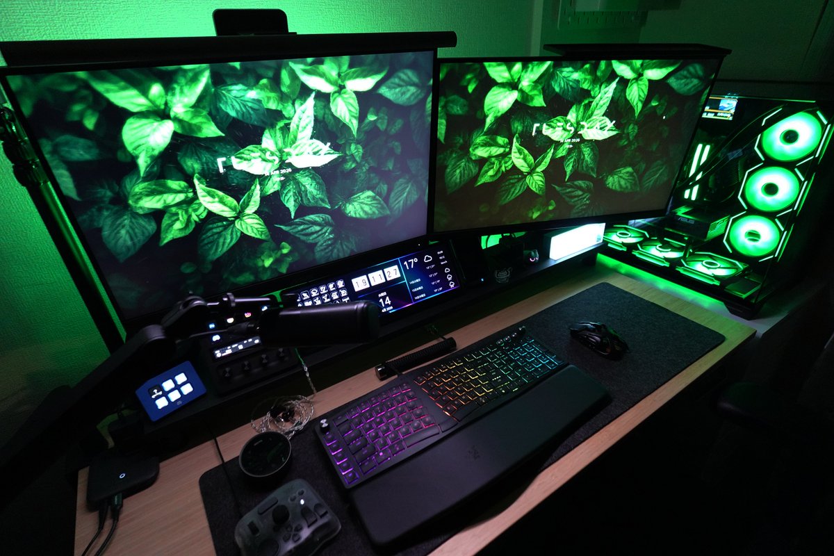 nonon_yuno's tweet image. Razer様から
分離型エルゴノミクスワイヤレスキーボード
「Razer Pro Type Ergo」をご提供いただきました。

エルゴノミクスは初めての経験でしたが
想像してたより指のフィット感があり
とても打ちやすかったです
長時間作業するクリエイターにはお勧めだと思います。

#PR #Razer #desksetup