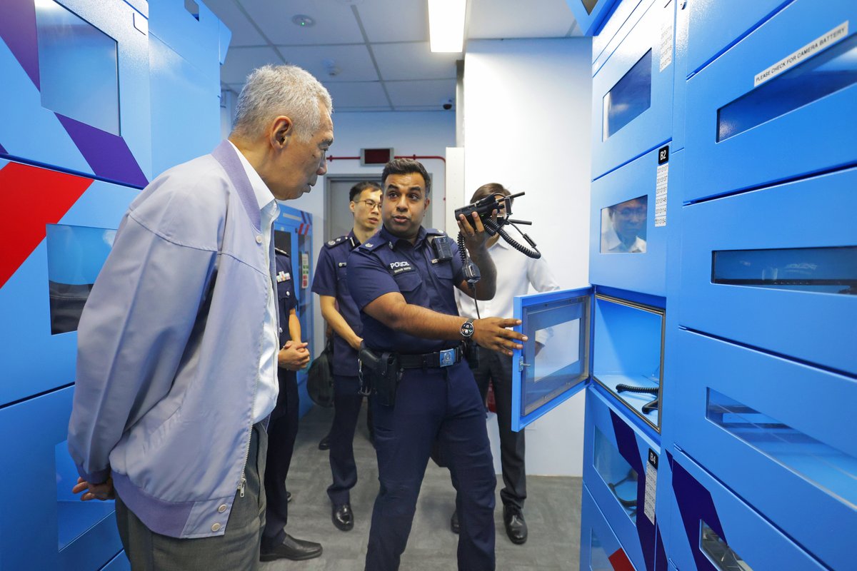 Police Modus Operandi Glad to see @SingaporePolice fully using tech in their day-to-day ops ...